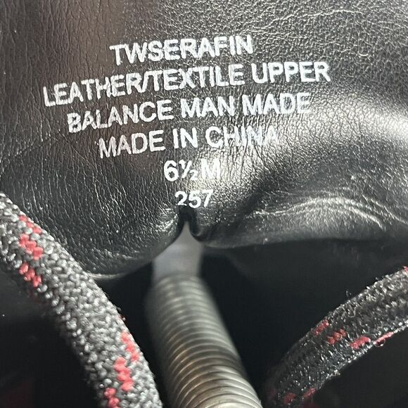 TOMMY HILFIGER Womens 'Serafin' Black Suede Textile Wedge Boots Size 6.5 - Picture 5 of 9